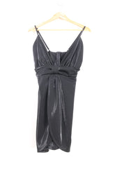 שמלת ערב סקסית מנצנצת בשחור - S-M